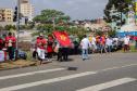 Curitiba, 01 de maio de 2018. Manifestações do Dia do Trabalho