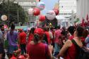 Curitiba, 01 de maio de 2018. Manifestações do Dia do Trabalho