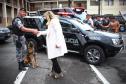 Curitiba, 07 de maio de 2018. Visita da Governadora e assinatura de Emenda No QG