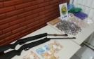 No Norte do PR, PM localiza grupo envolvido em roubo e apreende drogas em Londrina
