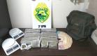 No Sudoeste do estado, PM apreende maconha, crack e cocaína
