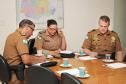 Comandante-Geral da PM do Paraná participa de videoconferência com as Polícias Militares de Santa Catarina e Rio Grande do Sul