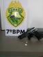 Policiais militares apreendem armas, drogas e prendem três homens no Noroeste do estado