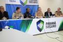 Curitiba, 29 de junho de 2018 - Coletiva Operação esforço integrado.