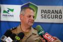Curitiba, 29 de junho de 2018 - Coletiva Operação esforço integrado.