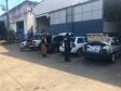 BPFron apreende veículos e objetos contrabandeados em Céu Azul (PR), no Oeste do estado