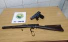Homem embriagado agride mulher e acaba preso por porte irregular de arma de fogo em Campo Mourão (PR)