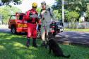 Foz do Iguaçu, 19 de novembro de 2018. Prova de Certificação de Cães - BM