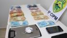 Em ações distintas no Noroeste do Estado, policiais militares encaminham três homens à delegacia e apreendem drogas e dinheiro