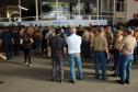 Cerca de 3 mil bombeiros militares de todo o Brasil participam da abertura do XVIII Seminário Nacional de Bombeiros em Foz do Iguaçu, no Paraná