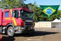 Cerca de 3 mil bombeiros militares de todo o Brasil participam da abertura do XVIII Seminário Nacional de Bombeiros em Foz do Iguaçu, no Paraná