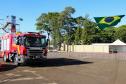 Cerca de 3 mil bombeiros militares de todo o Brasil participam da abertura do XVIII Seminário Nacional de Bombeiros em Foz do Iguaçu, no Paraná