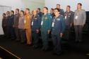 Cerca de 3 mil bombeiros militares de todo o Brasil participam da abertura do XVIII Seminário Nacional de Bombeiros em Foz do Iguaçu, no Paraná