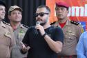 Paranavaí, 05 de dezembro de 2018. Elevação de unidade do corpo de bombeiros de Paranavaí