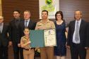 Vereadores de Pato Branco concedem ao tenente-coronel Dolenga o título de cidadão honorário