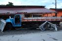 Matinhos, 23 de dezembro de 2018. Flagrante de Furto de Caminhão