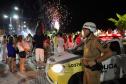 Matinhos, 01 de janeiro de 2019. Operação Verão Paraná 2018/2019 - Reveillon 2019 em Matinhos