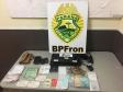 Contrabandos são apreendidos em depósito por policiais militares do BPFron no Oeste do estado