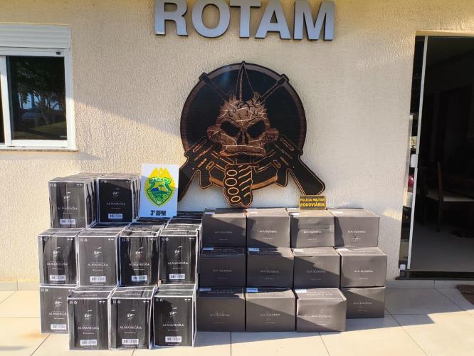 Apreensões Operação Recobrimento Rodoviário