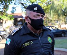 Comandante-Geral da PM visita 9° Subgrupamento de Bombeiros Independente em Paranavaí