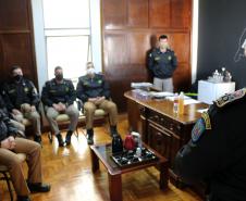 Comandante-Geral da PM visita 9° Subgrupamento de Bombeiros Independente em Paranavaí