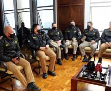 Comandante-Geral da PM visita 9° Subgrupamento de Bombeiros Independente em Paranavaí