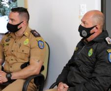 Comandante-Geral da PM visita 9° Subgrupamento de Bombeiros Independente em Paranavaí