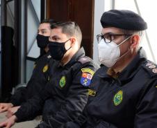 Comandante-Geral da PM visita 9° Subgrupamento de Bombeiros Independente em Paranavaí