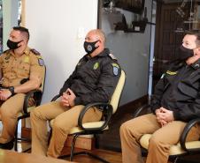 Comandante-Geral da PM visita 9° Subgrupamento de Bombeiros Independente em Paranavaí