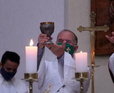 Comunidade católica do Fanny, em Curitiba, recebe Polícia Militar para celebrar os 167 anos de história da Corporação