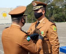 Dia do Soldado é comemorado com entrega de medalhas e homenagens a praças promovidos na APMG