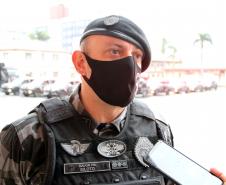Batalhão de Polícia de Choque encaminha sete pessoas e apreende arma na primeira operação feita na Capital e RMC