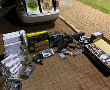 Cigarros e contrabando são apreendidos pelo BPFron em Mercedes e Pato Bragado
