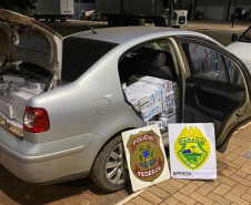 Cigarros e contrabando são apreendidos pelo BPFron em Mercedes e Pato Bragado