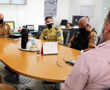 Comandante-Geral visita secretários estaduais da Comunicação e Cultura e Fazenda para estreitar parcerias com a Corporação