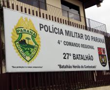 Em União da Vitória, Comandante-Geral conversa com praças e oficiais e recebe prefeitos no 27° Batalhão