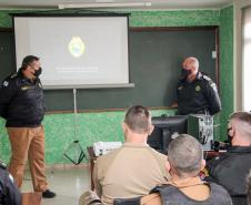 Em União da Vitória, Comandante-Geral conversa com praças e oficiais e recebe prefeitos no 27° Batalhão