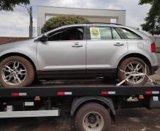 Carros são apreendidos pelo BPFRON com 2,5 mil pacotes de cigarros contrabandeados em Mariluz (PR)