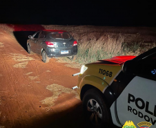 BPRv recupera veículo furtado durante patrulhamento no Oeste do estado