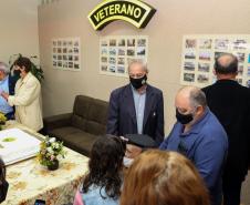 Polícia Militar cultua Dia do Veterano e inaugura espaço no Quartel do Comando-Geral, em Curitiba