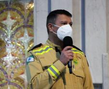Missa de Ação de Graça comemora 109 anos do Corpo de Bombeiros do Paraná