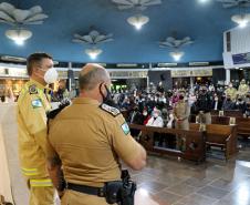 Missa de Ação de Graça comemora 109 anos do Corpo de Bombeiros do Paraná