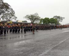Polícia Militar cultua Dia do Veterano e inaugura espaço no Quartel do Comando-Geral, em Curitiba