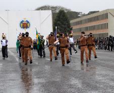 Polícia Militar cultua Dia do Veterano e inaugura espaço no Quartel do Comando-Geral, em Curitiba