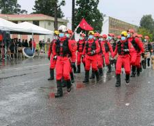 Polícia Militar cultua Dia do Veterano e inaugura espaço no Quartel do Comando-Geral, em Curitiba