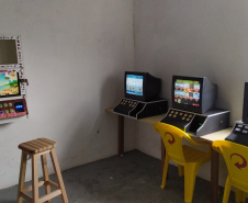 Jogos de azar são flagrados pela AIFU durante fiscalização em Curitiba