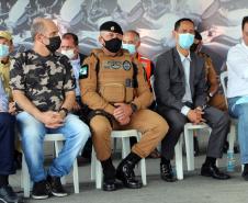 Novas 155 motos BMW são entregues à Polícia Militar