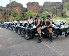 Novas 155 motos BMW são entregues à Polícia Militar