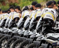 Novas 155 motos BMW são entregues à Polícia Militar