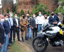 Novas 155 motos BMW são entregues à Polícia Militar